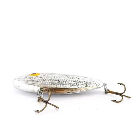 Rebel Wiggle Shad Potápivý Rattlebait, Stříbrná, 7g, Vintage, #9603