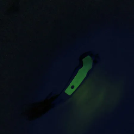 Tony Accetta Pet Spoon 13 Plandavka, Nikl/Zelená, 5g, Peří, #9609