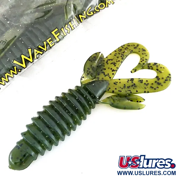 Wave Worms Swim Bug Guma, Watermelon/Black, 10cm, 7ks, #9615