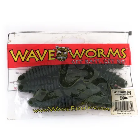 Gumová nástraha Wave Worms Swim Bug 7ks