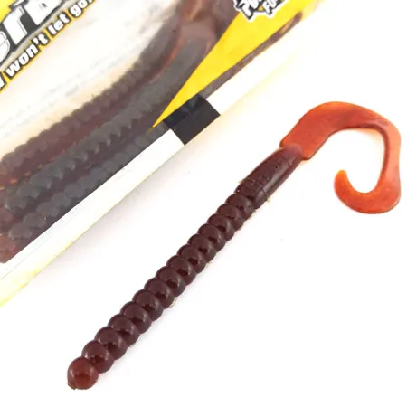 Berkley Power Worm Gumová nástraha, Motor Oil, 18cm, Curly Tail, #9623