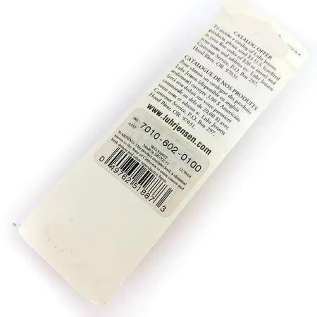 Luhr Jensen P.J.POP Popper, Perleťová / Červená, 17g, Ruční práce, #9635