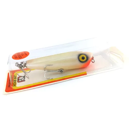 Luhr Jensen P.J.POP Popper, Perleťová / Červená, 17g, Ruční práce, #9635