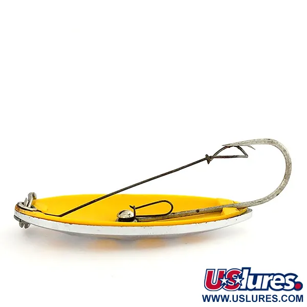 South Bend Sun Spot Plandavka, Nikl / Žlutá, 14g, perforovaná, #9652