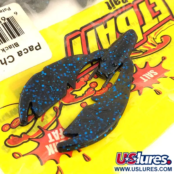 NetBait Kickin B Chunk Nástraha, Black Blue, 7,5cm, Jig Trailer, #9654