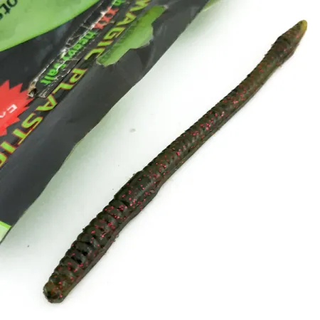 Black Magick Plastics Finesse Worm Gumová nástraha, Watermelon, #9657