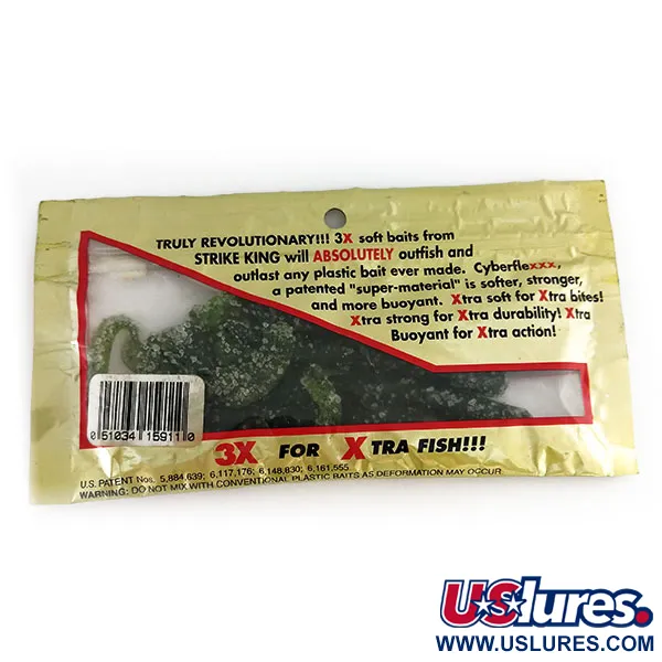 Strike King Ribbon Tail Worm nástraha, Watermelon/Chart, 15cm, #9663