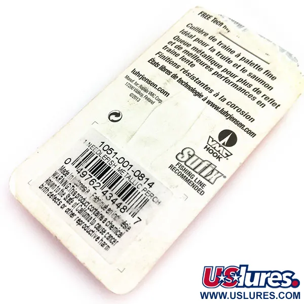 Luhr Jensen Needlefish 1, 2g, Metallic Perch, trollovací plandavka #9670