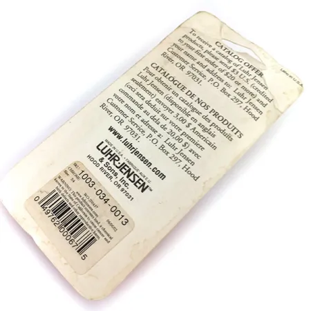 Luhr Jensen Krocodile Die #5 Plandavka, Nikl, 21g, Daleké Nahozy, #9674