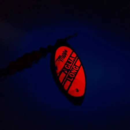 Mepps Aglia Long 3 Dressed Třpytka, Oranžová/Zlatá, 12g, Bucktail, #9676