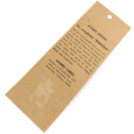 Hydro Lures Weedless Hydro Spoon Plandavka, Žlutá, 14g, Skirt, #9682