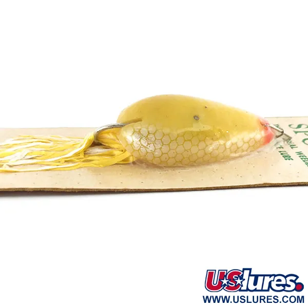 Hydro Lures Weedless Hydro Spoon Plandavka, Žlutá, 14g, Skirt, #9682