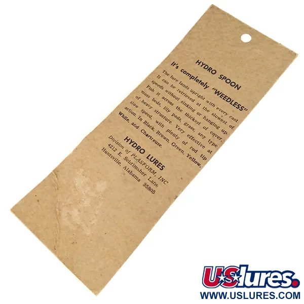 Hydro Lures Weedless Hydro Spoon Plandavka, Žlutá, 17g, #9684