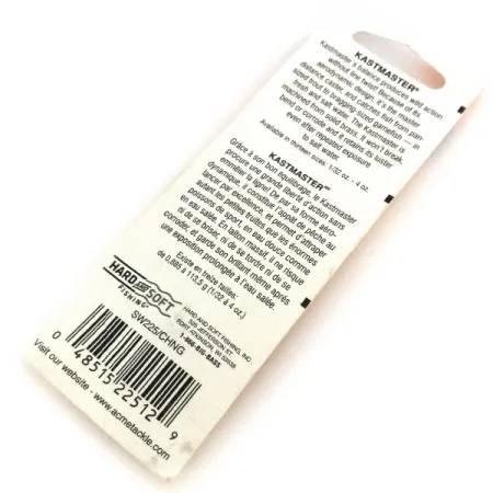 Acme Kastmaster Plandavka, Nikl / Zelená, 2.5g, Mosaz, #9691