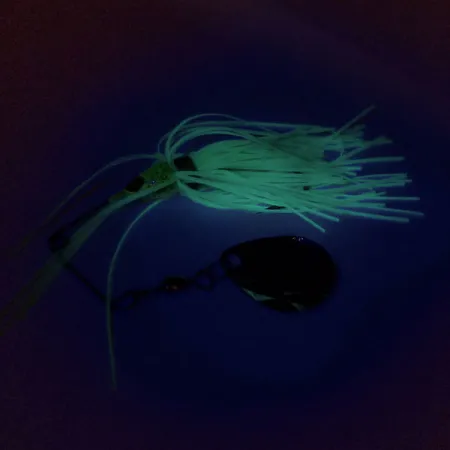 Strike King Mini-King Spinnerbait UV, Nikl/Chartreuse, 7g, #9694