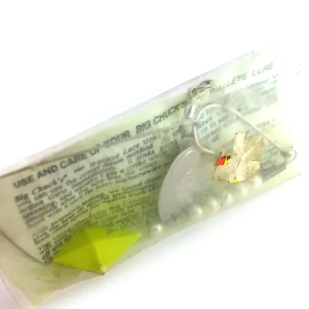 Big Chuck's Walley Lure Spinnerbait, Chartreuse, 17g, Vrbový list, #9697