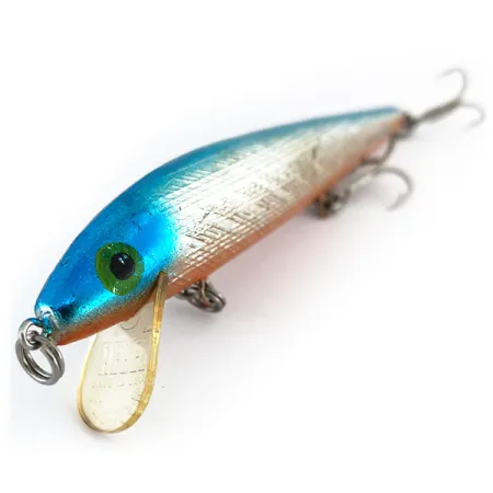 Rebel Floating Minnow F12 Vobler, Modrá metalíza, 9g, Plovoucí, #9712