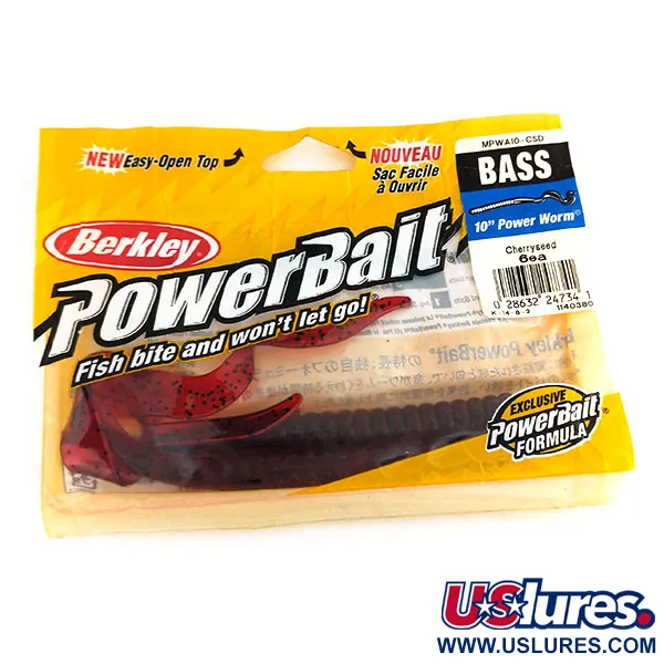 Berkley Powerbait Power Worm nástraha, Cherryseed, 25cm, #9735