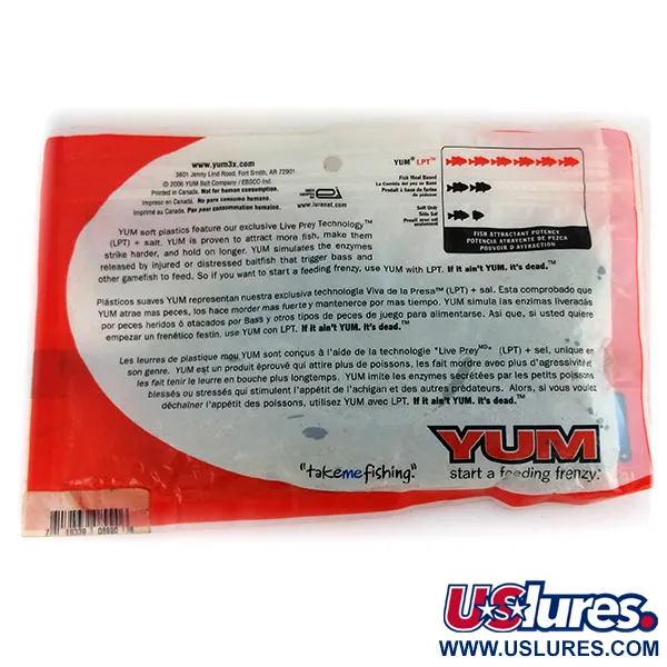 YUM Ribbontail gumová nástraha, Watermelon seed, 19cm, solená, #9737