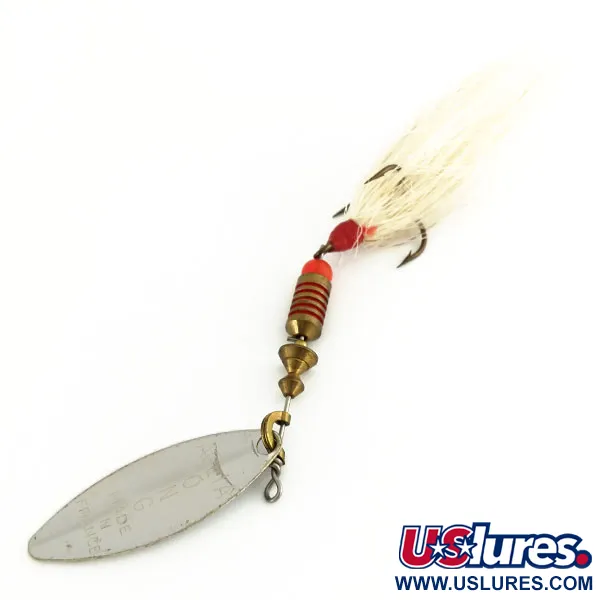 Mepps Aglia Long 2 Dressed Třpytka, Stříbro, 7.3g, Bucktail, #9758