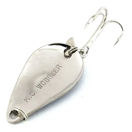 Acme K.O. Wobbler Plandavka, Stříbrná/Modrá, 7g, Flipper Tail, #9764