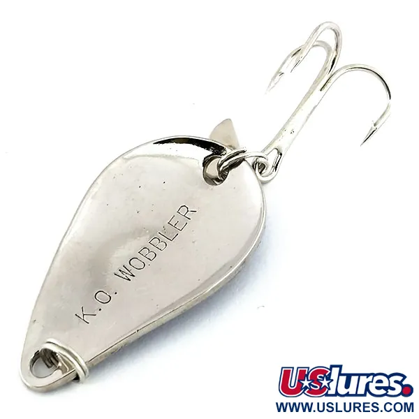 Acme K.O. Wobbler Plandavka, Stříbrná/Modrá, 7g, Flipper Tail, #9764