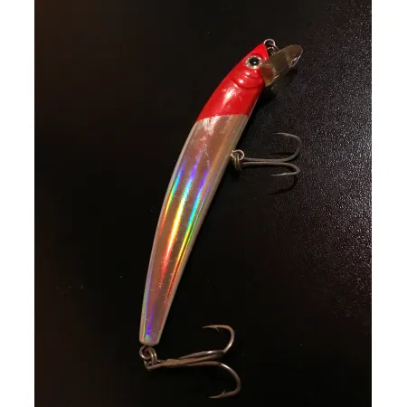 YO-ZURI CRYSTAL MINNOW (F) Wobler, Red Head, 11g, holograf, #9766