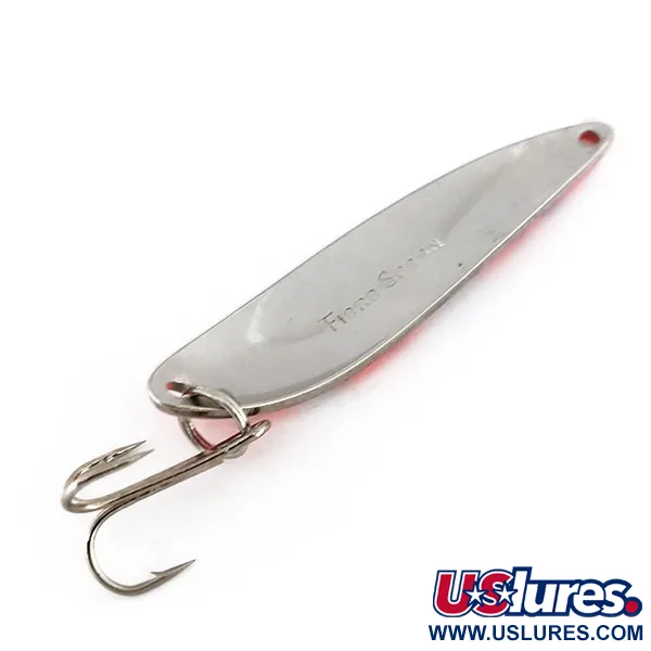 Acme Fiord Spoon Plandavka, Nikl/Oranžová/Černá, 11g, Glow, #9798