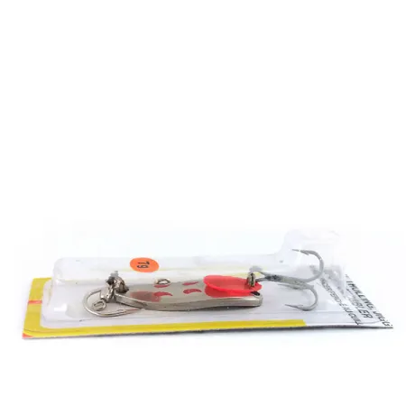 Luhr Jensen Krocodile Plandavka, Nikl/Fire Wing, 7g, niklovaná, #1003-016-0200