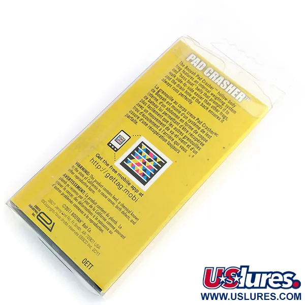 Booyah Pad Crasher Žába, Zeleno-žlutá, 14g, Dvojháček Proti Vázkám, #9810