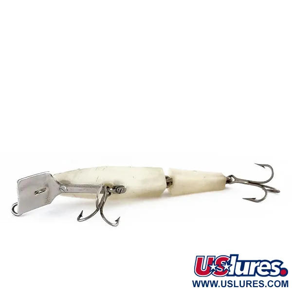 Diamond Jim Jointed Minnow Wobler, Pearl, 7g, Kovová Lopatka, #9815