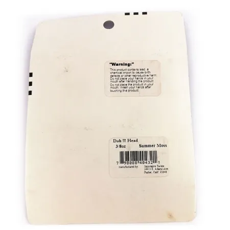 DUH!!! Head jig heads Kit, Olivová / Červená, 11g, Offsetový háček, #9818