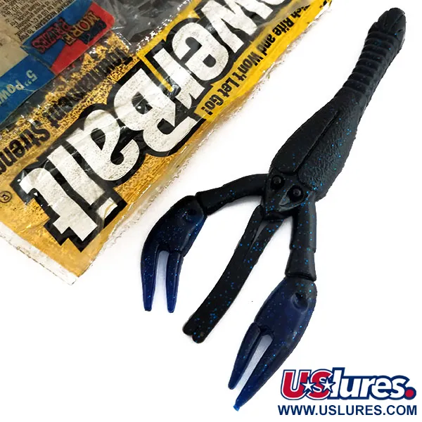 Berkley Powerbait Power Craw Guma, Černá / Modrá, 13cm, #9820