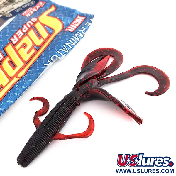 Terminator Snapback Creature gumová nástraha, Black Ruby, 10cm, #9826