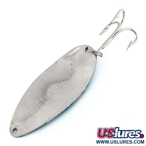 Acme Little Cleo Plandavka, Nikl / Zelená, 35g, Mosaz, #9827