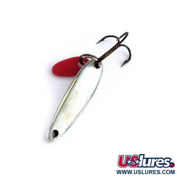 Bay de Noc Swedish Pimple Plandavka, Bílá, 2g, Červený plíšek, #9833