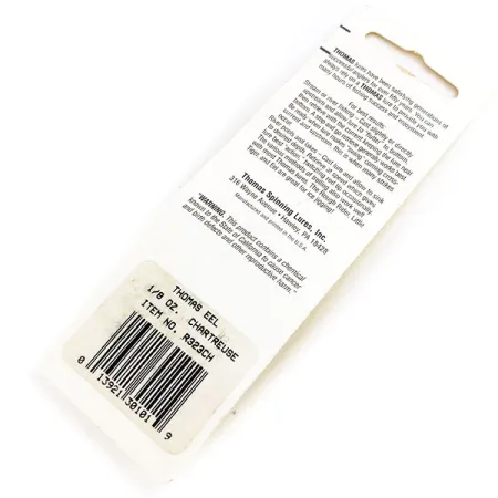 Thomas EEL Plandavka, Chartreuse, 4g, Neonový povrch, #9837