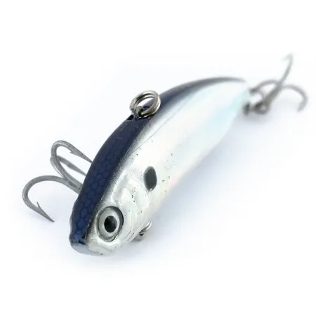 YO-ZURI Crystal VIBE Vobler, Stříbrná/Modrá, 12g, Lipless, #9843