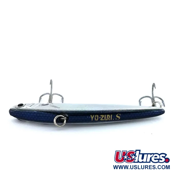 YO-ZURI Crystal VIBE Vobler, Stříbrná/Modrá, 12g, Lipless, #9843