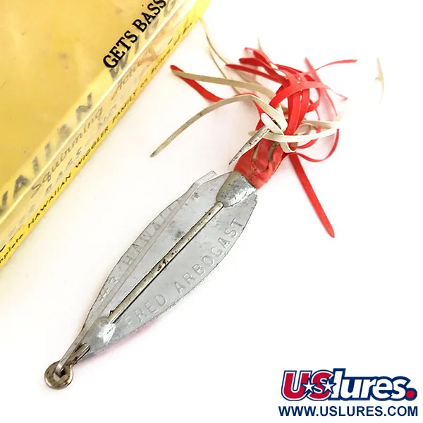 Fred Arbogast 3 Hawaiian Plandavka, Červeno-bílá, 16g, Ochrana, #9846