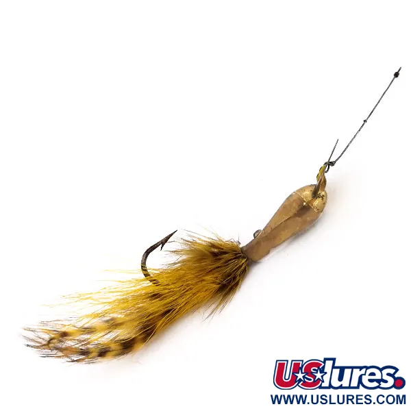 South Bend Dart-Oreno Třpytka, Mosaz, 21g, Péřový Ocas, #9848