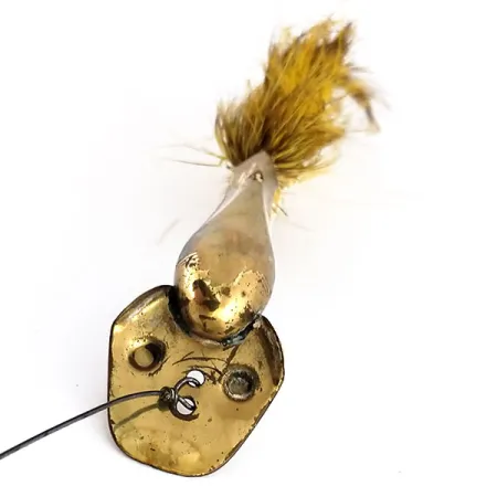 South Bend Dart-Oreno Třpytka, Mosaz, 21g, Péřový Ocas, #9848