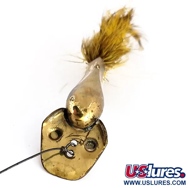 South Bend Dart-Oreno Třpytka, Mosaz, 21g, Péřový Ocas, #9848