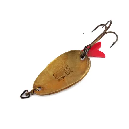 EGB Swiss made Plandavka, Mosaz, 4g, Ručně tepaná, #9857