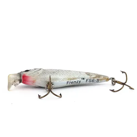 Berkley Frenzy Firestick Minnow Shallow FS6-S Wobler, Silver, 4.4g, #9873