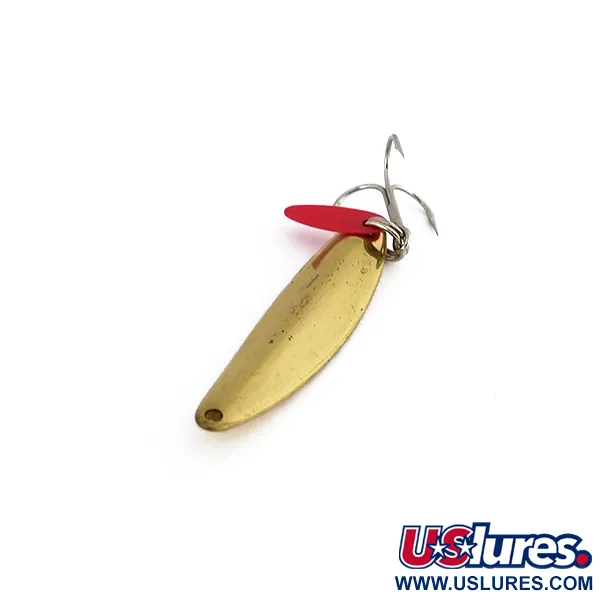 Bay de Noc Swedish pimple Vertikální Plandavka, Mosaz/Červená, 14g, #9902