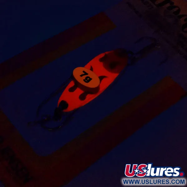 Luhr Jensen Krocodile Plandavka, Červená/Černá, 7g, Vintage, #9921