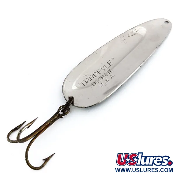 Eppinger Dardevle (1950s) Detroit Plandavka, Černá/Bílá, 28g, #9931