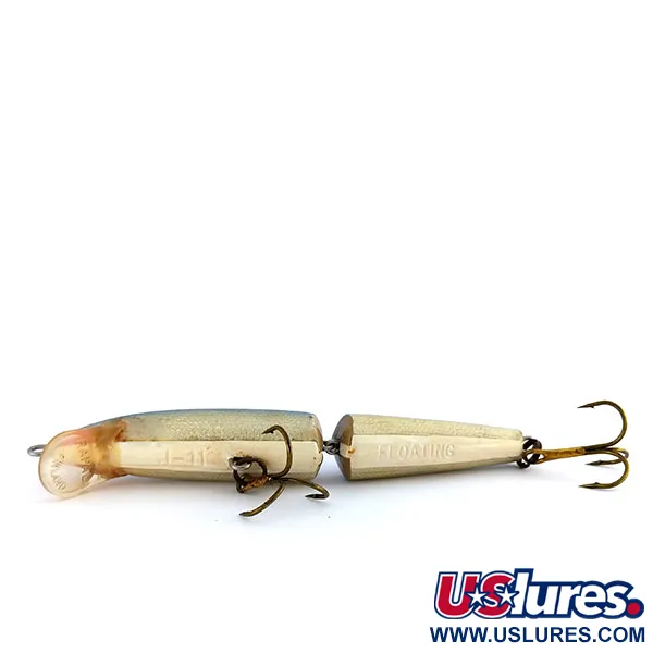 Rapala Jointed J-11 Dělený Vobler, Modro-stříbrná, 9g, Balsa, #9935