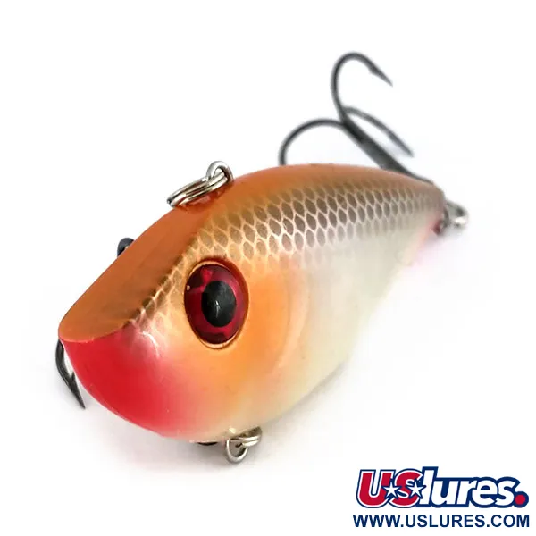 Strike King Red Eye Shad Lipless Crankbait, Zlatá/Bílá, 14g, #9955